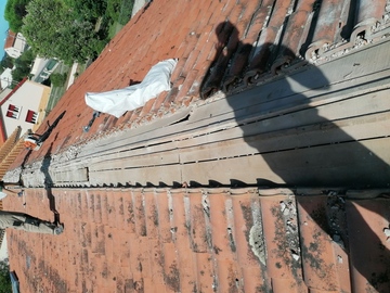 Destruction d'un faitage ciment et pose d'un faîtage thermique sur Albi